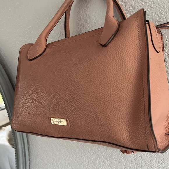 Jessica Simpson Rose Pink Satchel - Picture 13 of 13